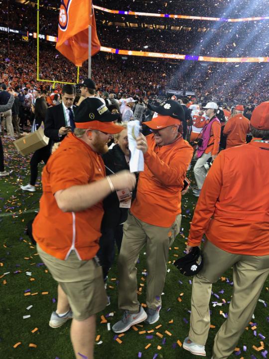 Scott at National Championship